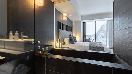 The Vale Niseko 3 Bedroom Mt. Yotei View Bedroom 1