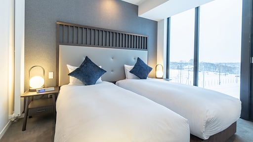The Vale Niseko 3 Bedroom Mt. Yotei View Bedroom 1