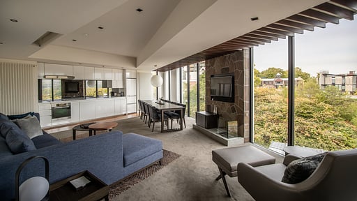 The Vale Niseko 3 Bedroom Mt. Yotei View Living room