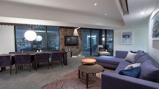 The Vale Niseko 3 Bedroom Mt. Yotei View Living room