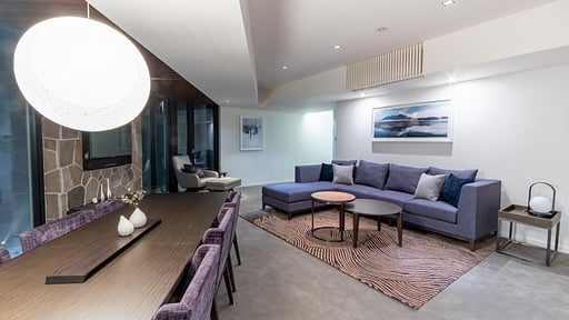 The Vale Niseko 3 Bedroom Mt. Yotei View Living room