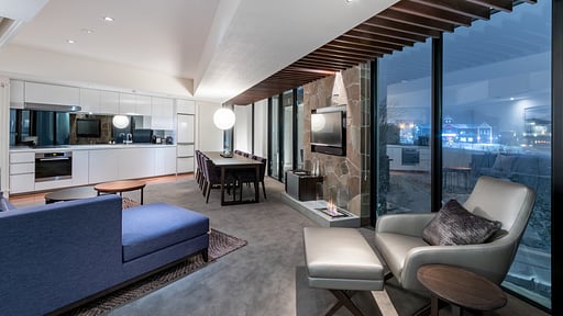 The Vale Niseko 3 Bedroom Mt. Yotei View Living room