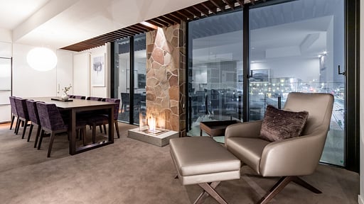 The Vale Niseko 3 Bedroom Mt. Yotei View Living room