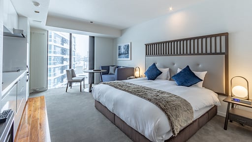 The Vale Niseko 3 Bedroom Mt. Yotei View Bedroom 3