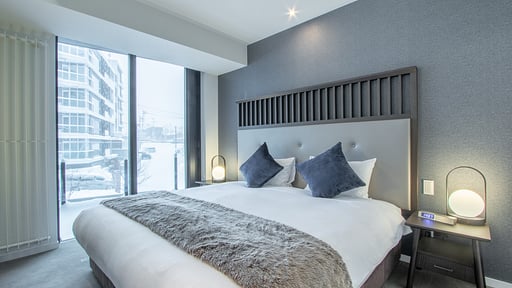 The Vale Niseko 3 Bedroom Resort Bedroom 1
