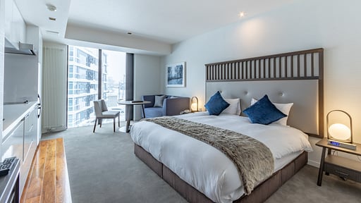 The Vale Niseko Superior Studio Bedroom 