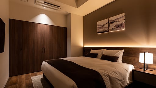 The Vale Rusutsu 1 Bedroom Deluxe Suite Bedroom 1