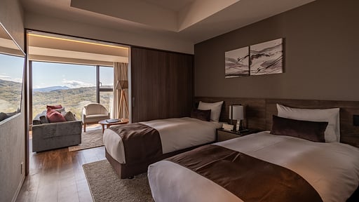 The Vale Rusutsu 1 Bedroom Suite Chambre 1
