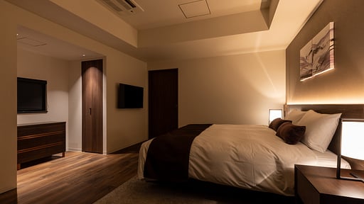 The Vale Rusutsu Two Bedroom Premier Residence Bedroom 1