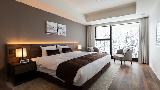 The Vale Rusutsu Three Bedroom Residence Bedroom 1