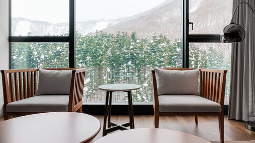 The Vale Rusutsu Three Bedroom Residence Living room