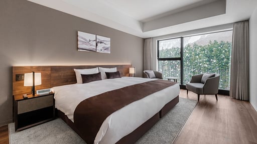 The Vale Rusutsu Three Bedroom Residence Bedroom 1