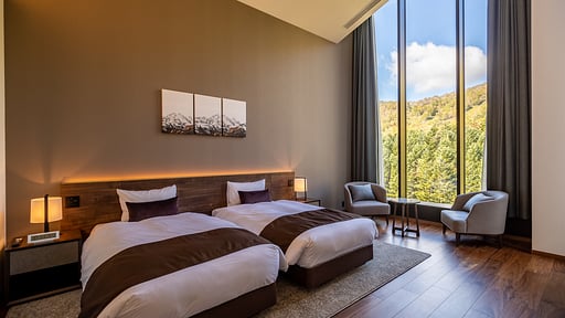 The Vale Rusutsu Four Bedroom Penthouse Residence Bedroom 1