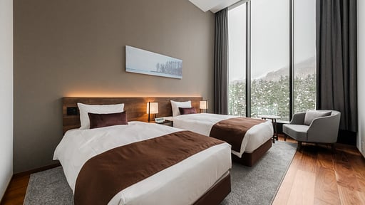 The Vale Rusutsu Four Bedroom Penthouse Residence Bedroom 1