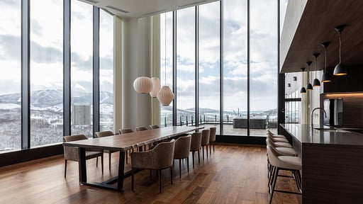 The Vale Rusutsu Four Bedroom Penthouse Residence Kitchen