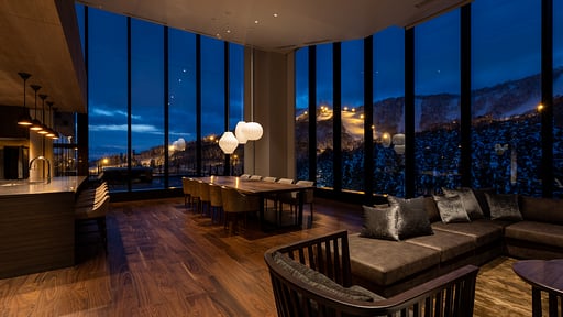 The Vale Rusutsu Four Bedroom Penthouse Residence Kitchen