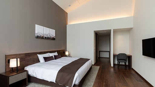 The Vale Rusutsu Four Bedroom Penthouse Residence Bedroom 1