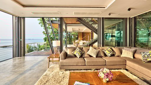 The View Villa Гостиная