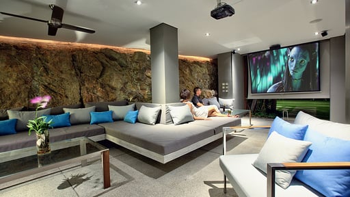 The View Villa Мультимедийная комната