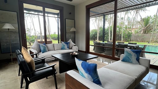 The Villa by Contemporary Ceylon Woonkamer 