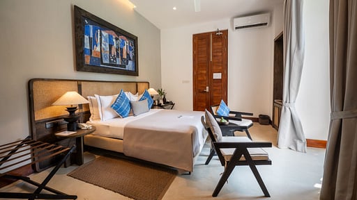 The Villa by Contemporary Ceylon Slaapkamer 1