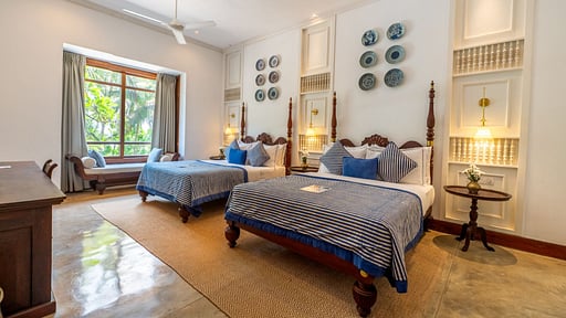 The Villa by Contemporary Ceylon Slaapkamer 6