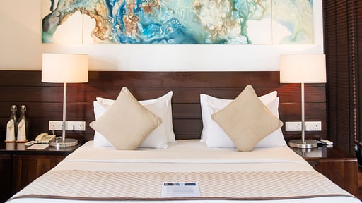 The Villa by Contemporary Ceylon Slaapkamer 4