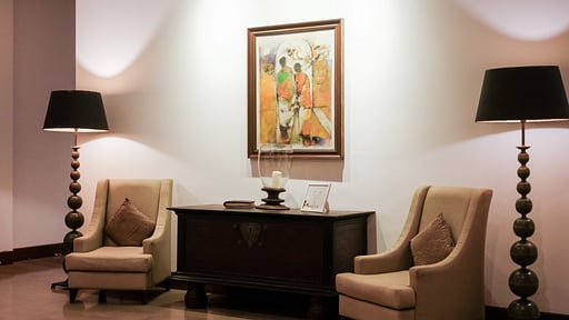 The Villa Living room 