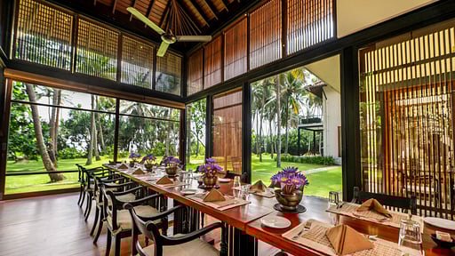 The Villa Dining area
