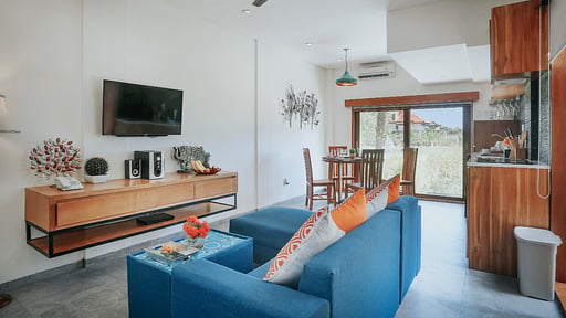 The Wina Villa Seminyak Living room