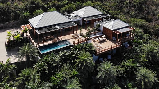 Villa Thelma Drone foto's