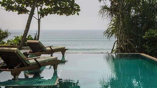 Three Sisters Beach House Piscina