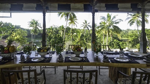 Three Sisters Plantation Dining area