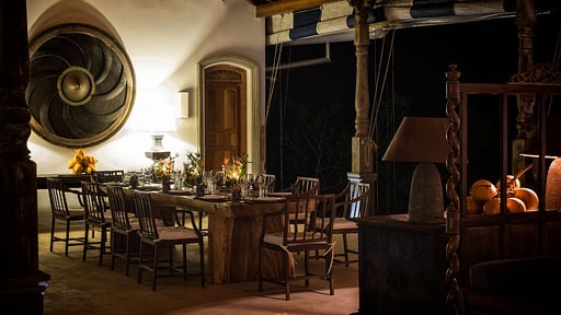 Three Sisters Plantation Dining area