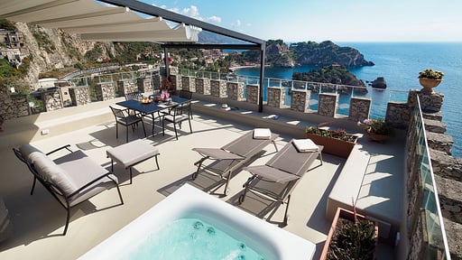 Villa Torre Isola Bella Jacuzzi