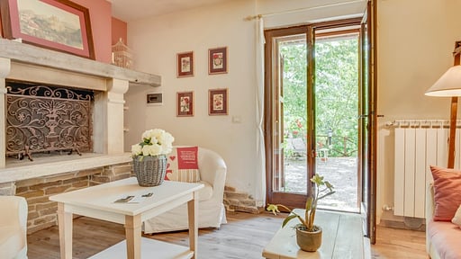 Villa Torre Perugina Woonkamer 3