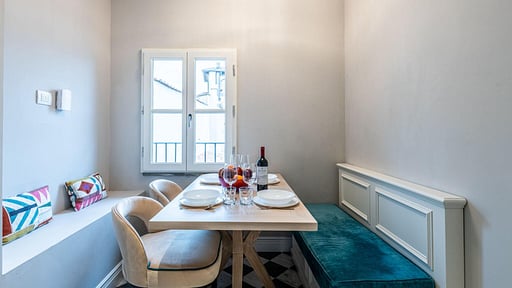 Torretta Penthouse Luxury Apartment Dining area