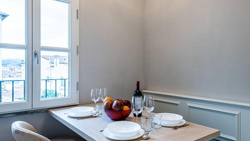 Torretta Penthouse Luxury Apartment Dining area