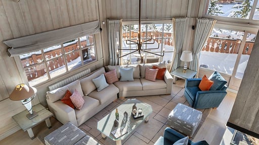Chalet Totara Wohnbereich