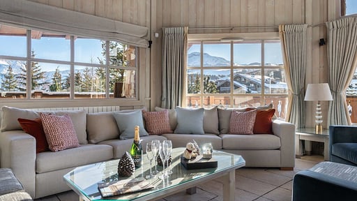 Chalet Totara Wohnbereich