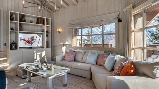 Chalet Totara Wohnbereich