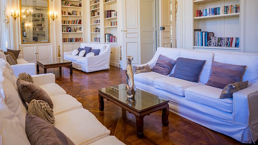 Tourreau Castel Living room 2