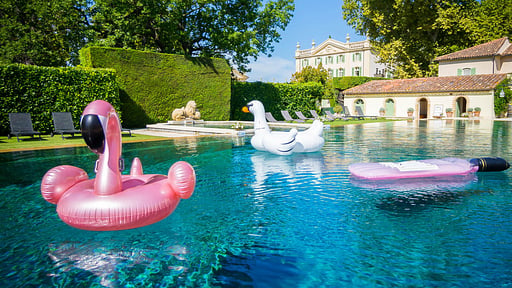 Tourreau Castel Swimming pool