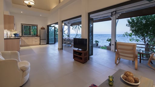 Tradewinds Beach House Wohnbereich