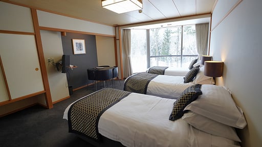 Triple Mountain View Hotel Room Chambre 1