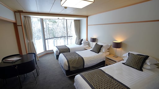 Triple Mountain View Hotel Room Chambre 1