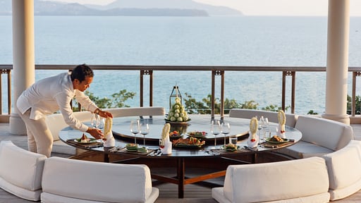 Trisara Ocean Front Residence 29 Dining area 2