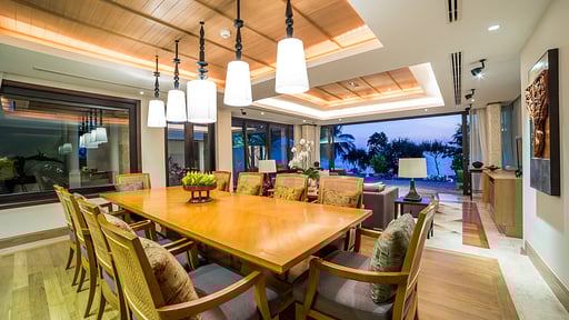 Trisara Ocean Front Residence 31 Dining area