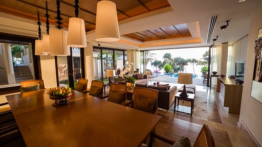 Trisara Ocean Front Residence 31 Dining area