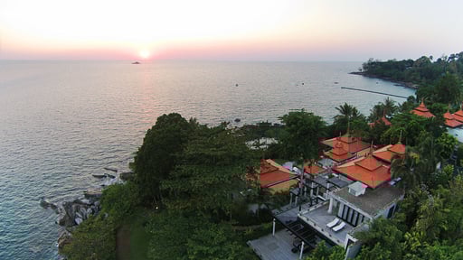 Trisara Ocean Front Residence 31 Drone pictures